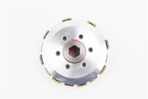 Зчеплення, маховик у зборі (6 болтів, маховик 73T) CB-150/200cc, тип 1, FIX-321198