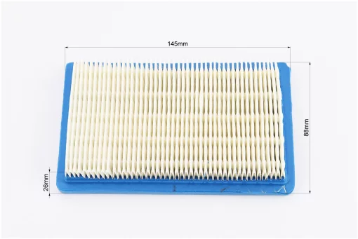 Фильтр воздушный - элемент (бумажный 145x88x26mm) для двигателей Honda, MTD, Bolens, FIX-601438