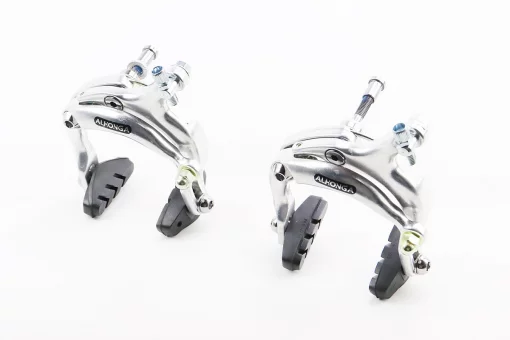 Гальмо ROAD V-brake кліщового типу, переднє+заднє, хід колодки 67-79мм, алюмінієве, HJ-1201AD, FIX-411285