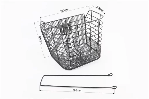 Кошик багажний передній 26", чорний JL-CK055 (можливі подряпини, сколи, дефекти фарбування), FIX-403564