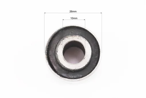 Сайлентблок амортизатора (10x26x20), метал, FIX-342076