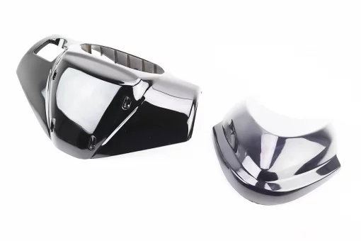 УЦІНКА пластик - керма верхній Race1,3 під спідометр "овал", ЧОРНИЙ + ВЕТРОВИК (присутні дрібні подряпини), FIX-314499