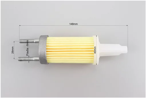 Фільтр паливний - елемент 7,5см 178F, FIX-999289