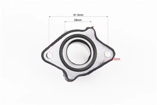 Патрубок карбюратора прорезиненный Futong QJ150С, тип 2, FIX-351310