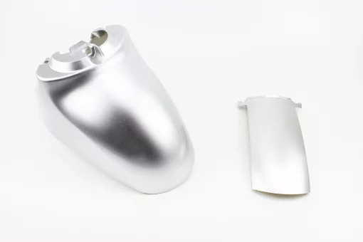 Honda SCOOPY AF-55 пластик - крило переднє к-кт, СІРИЙ, FIX-329714