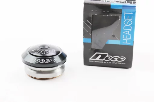 Кермова колонка 1-1/8" (41,8/28,6x41,8/30) безрізьбової вилки, інтегровані, пром-підшипники, чорні H51, FIX-403600