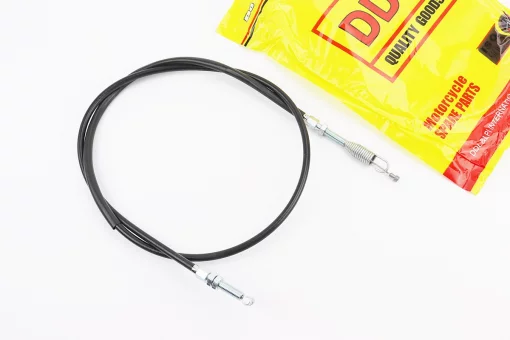 Трос сцепления (Вариант В) с пружиной (трос 136см; кожух 124см), FIX-601482