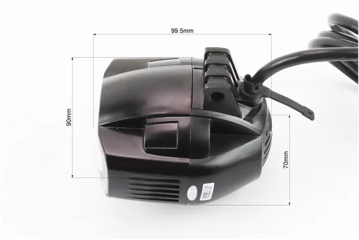 Фара дополнительная светодиодная влагозащитная - 3 LED с креплением, овальная 90*70мм, FIX-351326