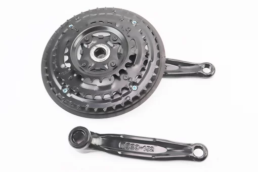 Шатуни "квадрат" 152мм, 42.34.24T MTB, чорні NSS-3001, FIX-411321