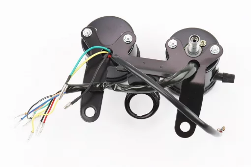 Спидометр, тахометр в сборе "чёрный" (на 160км/ч, тахометр электронный), FIX-351378