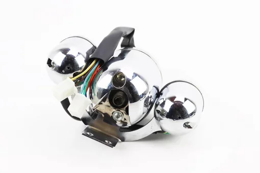 Спидометр универсальный на 80км/ч "ХРОМ" (HARLEY), FIX-351400