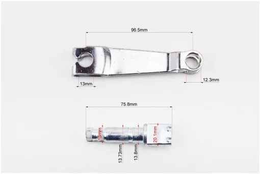 Кронштейн + вал тормозной задний (прямой), FIX-321277