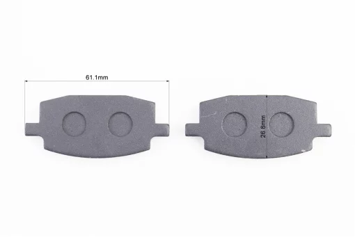 Гальмівні колодки (дискові) Yamaha JOG2 / BWS / Axis / ARTISTIC / APRIO; Viper WIND; WUYANG-WY 50; LIFAN-LF 50; к-кт, FIX-308575