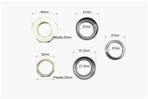 Подшипники руля к-кт, FIX-315060