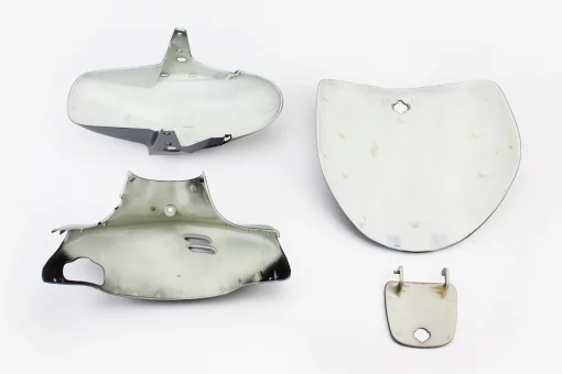 УЦЕНКА Suzuki LET'S-I пластик - к-кт крашеные 6 деталей, ЧЕРНЫЙ (см. фото), FIX-329761