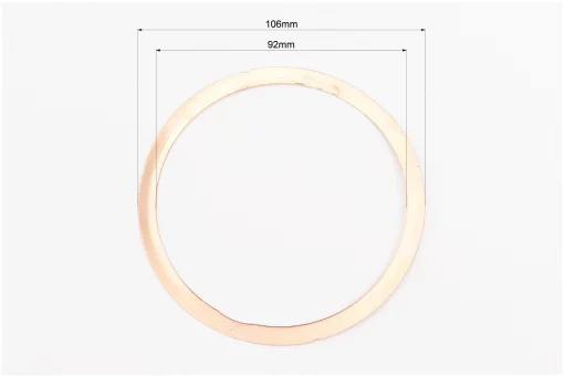 Прокладка головки циліндра 192F 92mm, (мідь), FIX-999317