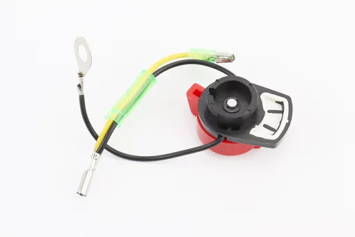 Кнопка остановки двигателя c проводом 168F/170F/173F/177F/182F/188F/190F Тип 7 (возможен незначительный налет), FIX-601530