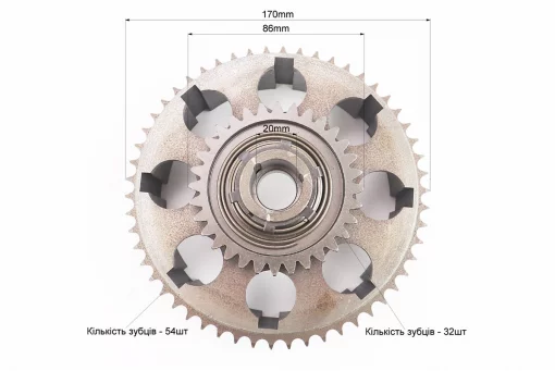 Корзина зчеплення (широка) Планета, FIX-342103