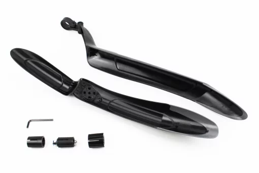 Крылья пластмассовые 24-26" MTB, чёрные SMG-661, FIX-403669