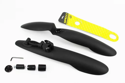 Крылья пластмассовые 24-26" MTB, чёрные SMG-669, FIX-403671