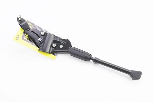 Подножка боковая задняя телескопическая для 20"- 29", с изменяемым углом крепления, алюминиевая SKC-96A, FIX-403688