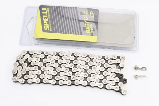 Ланцюг приводний 1/2х3/32х114L 8 швидкостей, сріблясто-чорний SCH-800, FIX-403703