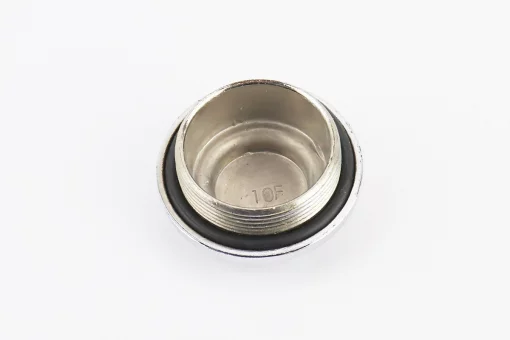 Гайка головки цилиндра где клапана + манжет, "хром", FIX-321289