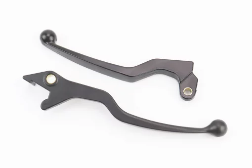Важіль керма лівий, правий к-кт 2шт (під зчепл./диск. гальмо), чорний, FIX-321293