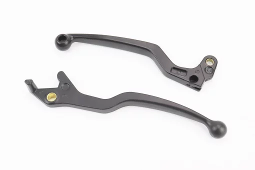 Важіль керма лівий, правий к-кт 2шт (під зчепл./диск. гальмо), чорний, FIX-321293