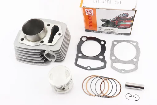 Цилиндр к-кт (цпг) CB150cc 62,0мм (высота цилиндра 69/97мм, палец 15мм) желтая коробка, FIX-321303