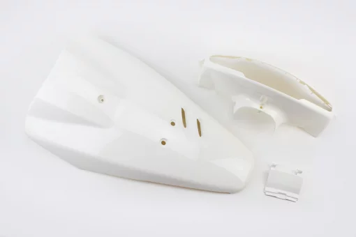 Honda DIO AF-27 пластик - к-кт крашеные 5 деталей, БЕЛЫЙ, FIX-329770