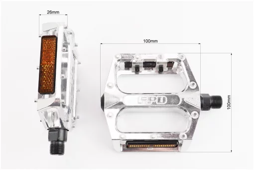 Педали MTB широкие 9/16" (108x100x24mm) алюминиевые, NWL-219, FIX-411367