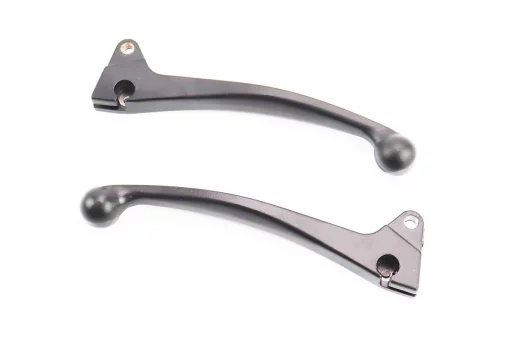 Важелі керма ліве, праве к-кт 2шт (барабан. гальмо), чорні, FIX-315097