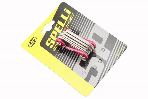 Ключ-набір 8 предметів (шестигранники 2,2.5,3,4,5,6мм, викрутки пряма та фігурна), SBT-51S, FIX-403707