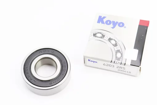 Подшипник 6203 2RS (17х40х12) MS-290,310,390-лев. или прав. 640,650,660,780,880-лев.; водяного насоса KM385BT; коленвала TACT,PAL,