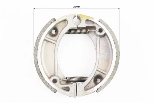Гальмівні колодки барабан Honda DIO 50 (пружини під кутом), D=90mm, FIX-352009