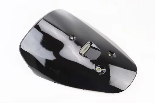 УЦЕНКА Suzuki LET'S-II пластик - передний верхний "клюв", ЧЕРНЫЙ (присутствуют мелкие царапины), FIX-329829