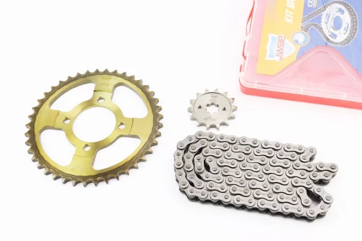 Зірки, ланцюг к-кт JH - 428H-98L+41T+14T (у коробці) "гартована", FIX-338192