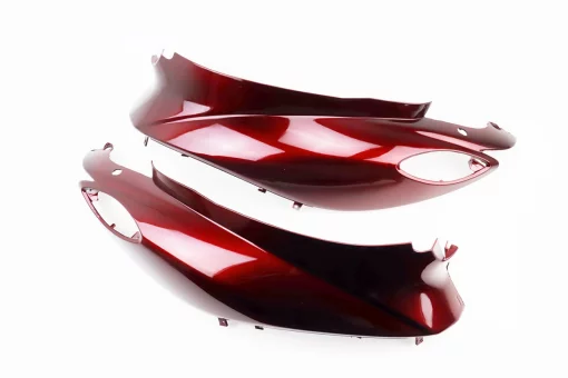 УЦЕНКА Yamaha JOG SA-36J/39J пластик - верхний боковой лев+прав к-кт 2шт, БОРДОВЫЙ (см. фото отломано крепление), FIX-329846