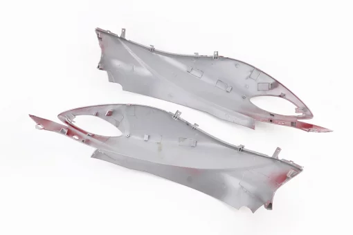 УЦЕНКА Yamaha JOG SA-36J/39J пластик - верхний боковой лев+прав к-кт 2шт, БОРДОВЫЙ (см. фото отломано крепление), FIX-329846