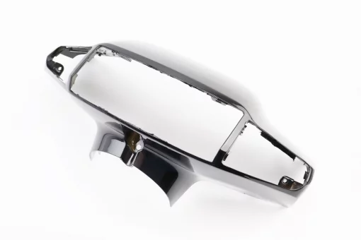 Suzuki ADDRESS V пластик - керма переднє "голова" (під бараб. гальмо), ЧОРНЕ, FIX-329870