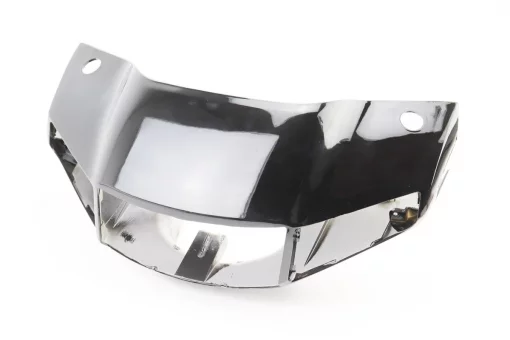 Suzuki ADDRESS V пластик - керма переднє "голова" (під бараб. гальмо), ЧОРНЕ, FIX-329870