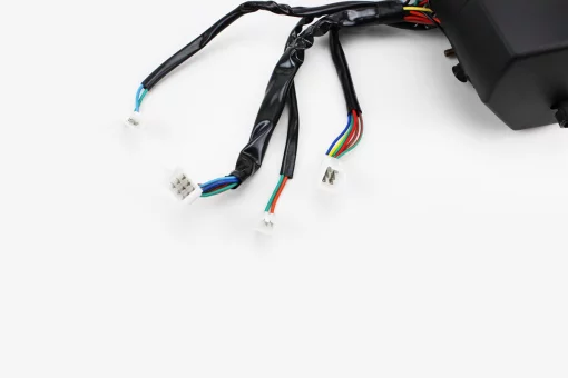 Спидометр в сборе ZS-125J (тахометр электронный), серый, 4 фишки, FIX-321465