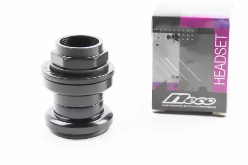 Кермова колонка 1" (30/25.4x30/27) різьбової вилки, чорні H800K, FIX-411395