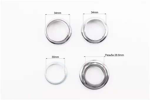 Кермова колонка 1-1/8" (34/28.6x34/30) різьбової вилки, H841SW, FIX-411396