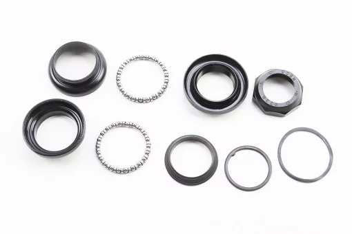 Кермова колонка 1-1/8" (34/28.6x34/30) різьбової вилки, чорні H841SW, FIX-411397