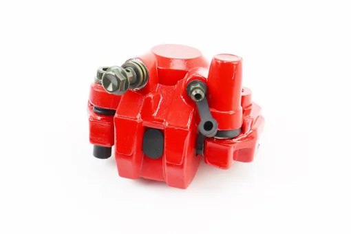 Гальмівний супорт з колодками Yamaha JOG50 / Wind червоний, FIX-352062