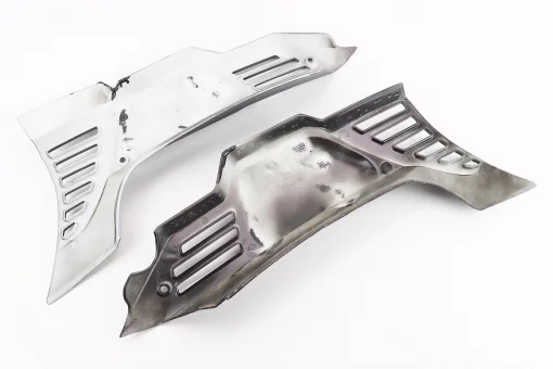 Пластик боковой лев, прав. к-кт 2шт ЧЕРНЫЙ, NEW тип. 2, FIX-338220