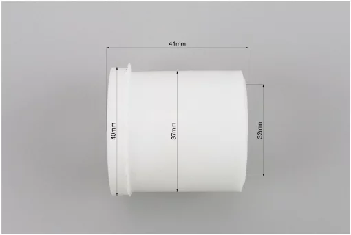 Втулка вилки передней, пластмасс, белая, FIX-342189