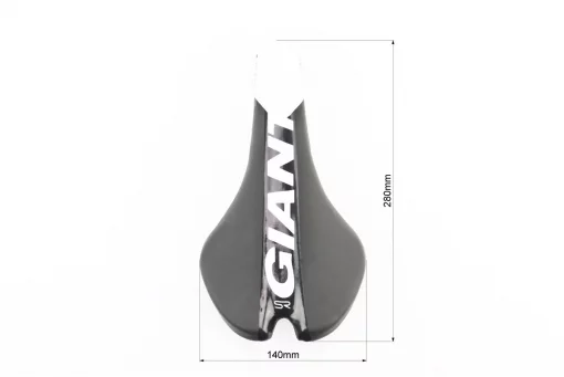 Сидіння MTB 280x140мм, чорно-біле, FIX-411422